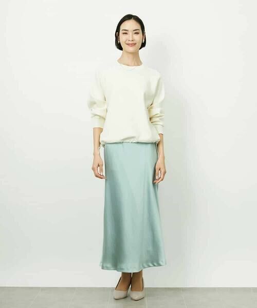 MICHEL KLEIN / ミッシェルクラン ニット・セーター | ドロストラグランニットプルオーバー | 詳細14