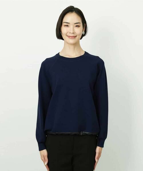 MICHEL KLEIN / ミッシェルクラン ニット・セーター | ドロストラグランニットプルオーバー | 詳細16