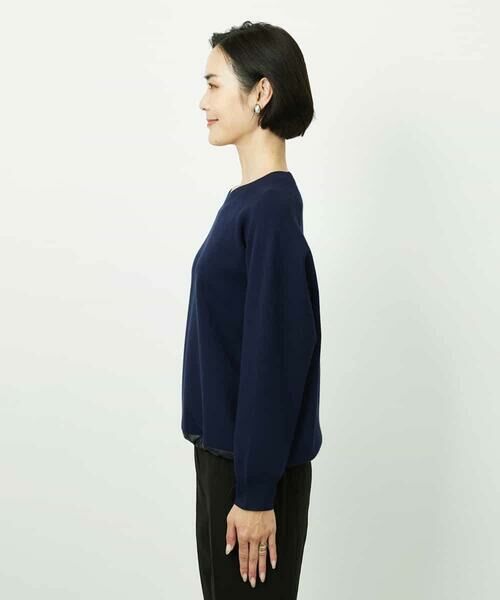 MICHEL KLEIN / ミッシェルクラン ニット・セーター | ドロストラグランニットプルオーバー | 詳細17