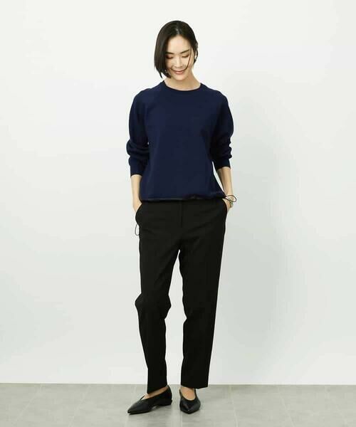 MICHEL KLEIN / ミッシェルクラン ニット・セーター | ドロストラグランニットプルオーバー | 詳細2