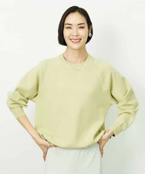 MICHEL KLEIN / ミッシェルクラン ニット・セーター | ドロストラグランニットプルオーバー | 詳細6