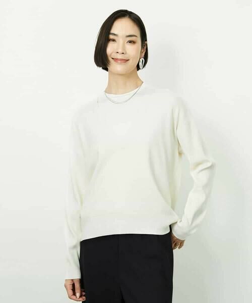 MICHEL KLEIN / ミッシェルクラン ニット・セーター | Vネックニットプルオーバー | 詳細12