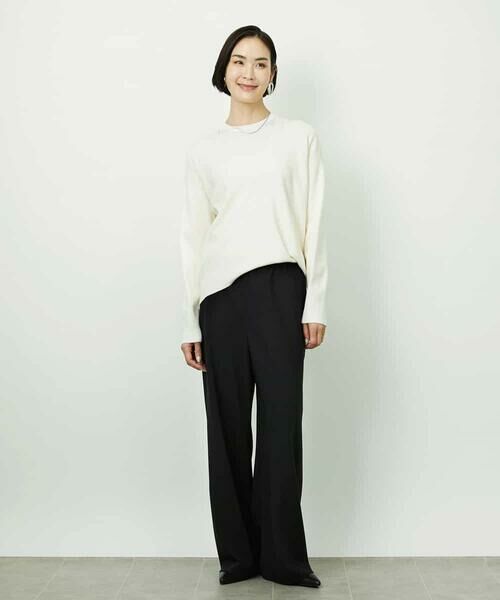 MICHEL KLEIN / ミッシェルクラン ニット・セーター | Vネックニットプルオーバー | 詳細14