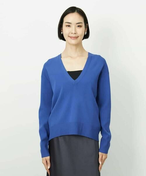 MICHEL KLEIN / ミッシェルクラン ニット・セーター | Vネックニットプルオーバー | 詳細18