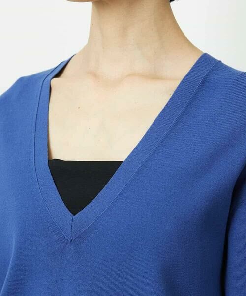 MICHEL KLEIN / ミッシェルクラン ニット・セーター | Vネックニットプルオーバー | 詳細21