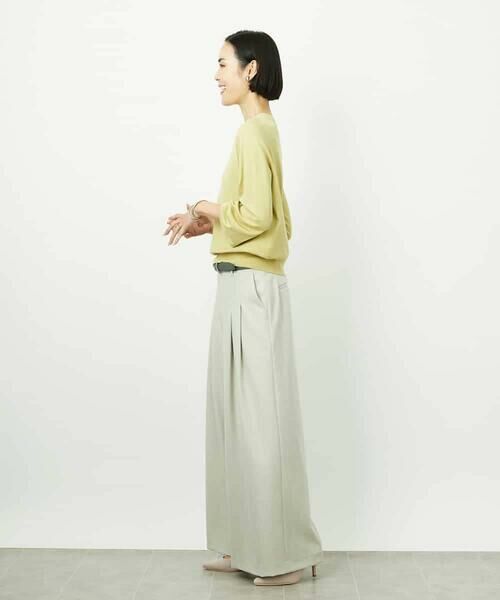 MICHEL KLEIN / ミッシェルクラン ニット・セーター | ホールガーメント(R)ボトルネックニット | 詳細12