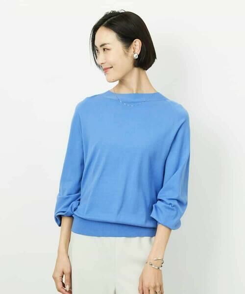 MICHEL KLEIN / ミッシェルクラン ニット・セーター | ホールガーメント(R)ボトルネックニット | 詳細13