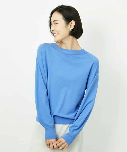 MICHEL KLEIN / ミッシェルクラン ニット・セーター | ホールガーメント(R)ボトルネックニット | 詳細14