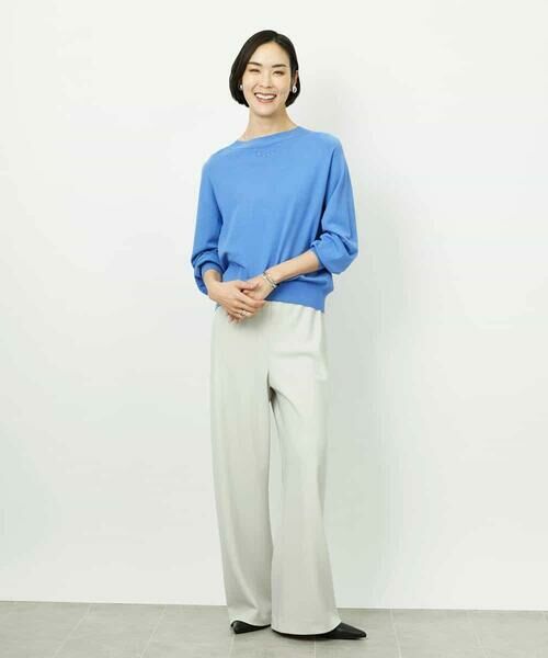 MICHEL KLEIN / ミッシェルクラン ニット・セーター | ホールガーメント(R)ボトルネックニット | 詳細15