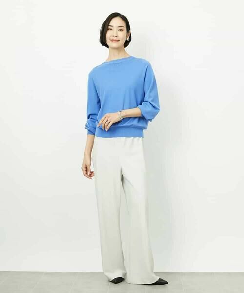 MICHEL KLEIN / ミッシェルクラン ニット・セーター | ホールガーメント(R)ボトルネックニット | 詳細16