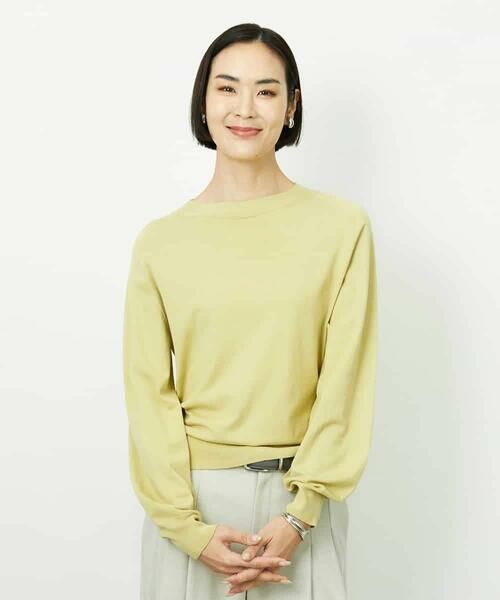 MICHEL KLEIN / ミッシェルクラン ニット・セーター | ホールガーメント(R)ボトルネックニット | 詳細8