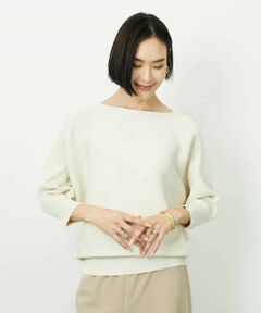 MICHEL KLEIN / ミッシェルクラン ニット・セーター | ［定番人気］ホールガーメント(R)ドルマンスリーブニット