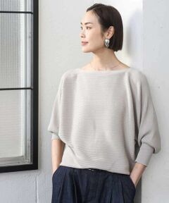 MICHEL KLEIN / ミッシェルクラン ニット・セーター | ［定番人気］ホールガーメント(R)ドルマンスリーブニット