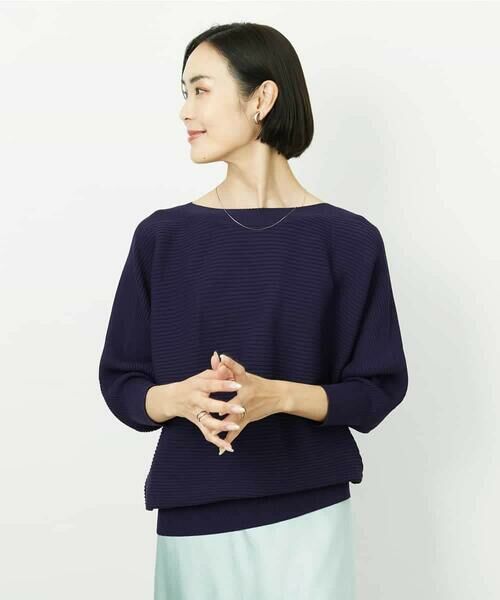 MICHEL KLEIN / ミッシェルクラン ニット・セーター | ［定番人気］ホールガーメント(R)ドルマンスリーブニット | 詳細2