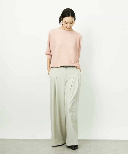 MICHEL KLEIN / ミッシェルクラン ニット・セーター | ［定番人気］ホールガーメント(R)ドルマンスリーブニット | 詳細10