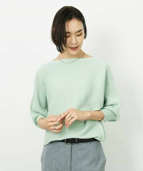 MICHEL KLEIN / ミッシェルクラン ニット・セーター | ［定番人気］ホールガーメント(R)ドルマンスリーブニット | 詳細11