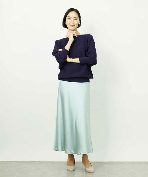 MICHEL KLEIN / ミッシェルクラン ニット・セーター | ［定番人気］ホールガーメント(R)ドルマンスリーブニット | 詳細18