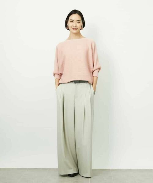 MICHEL KLEIN / ミッシェルクラン ニット・セーター | ［定番人気］ホールガーメント(R)ドルマンスリーブニット | 詳細8