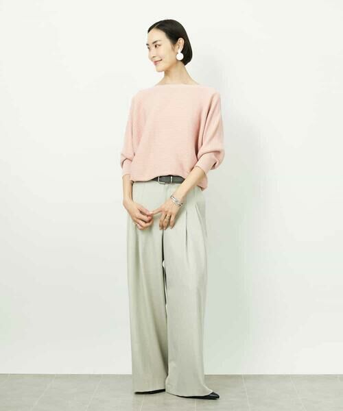 MICHEL KLEIN / ミッシェルクラン ニット・セーター | ［定番人気］ホールガーメント(R)ドルマンスリーブニット | 詳細9