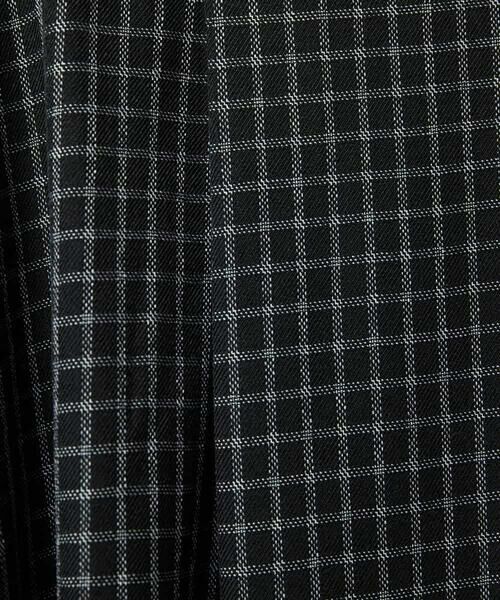 MICHEL KLEIN / ミッシェルクラン ロング・マキシ丈スカート | ミモレ丈チェック柄Aラインスカート | 詳細17