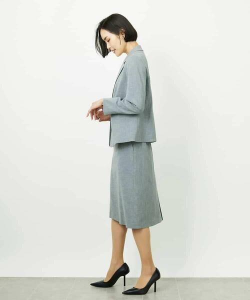 MICHEL KLEIN / ミッシェルクラン ロング・マキシ丈スカート | [セットアップ対応]セミフレアSK | 詳細11