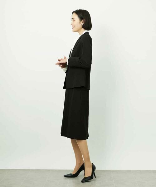 MICHEL KLEIN / ミッシェルクラン ロング・マキシ丈スカート | [セットアップ対応]セミフレアSK | 詳細3