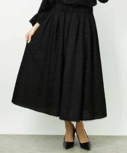 MICHEL KLEIN / ミッシェルクラン ロング・マキシ丈スカート | [セットアップ対応/コージーボトム]ギャザースカート | 詳細13