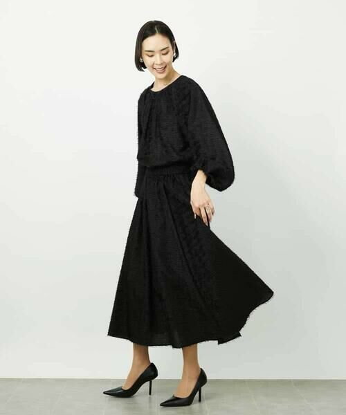 MICHEL KLEIN / ミッシェルクラン ロング・マキシ丈スカート | [セットアップ対応/コージーボトム]ギャザースカート | 詳細14