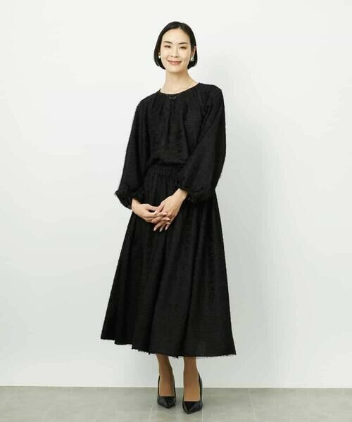 MICHEL KLEIN / ミッシェルクラン ロング・マキシ丈スカート | [セットアップ対応/コージーボトム]ギャザースカート | 詳細15