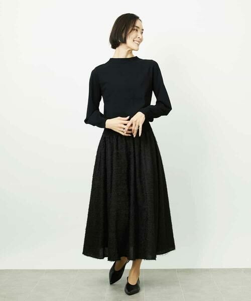 MICHEL KLEIN / ミッシェルクラン ロング・マキシ丈スカート | [セットアップ対応/コージーボトム]ギャザースカート | 詳細3