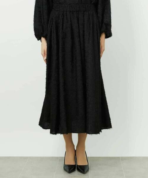 MICHEL KLEIN / ミッシェルクラン ロング・マキシ丈スカート | [セットアップ対応/コージーボトム]ギャザースカート | 詳細4