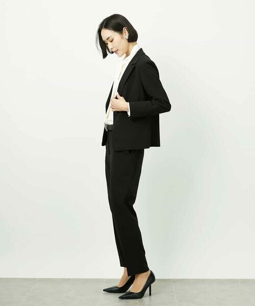 MICHEL KLEIN / ミッシェルクラン その他パンツ | [セットアップ対応]テーパードパンツ | 詳細4