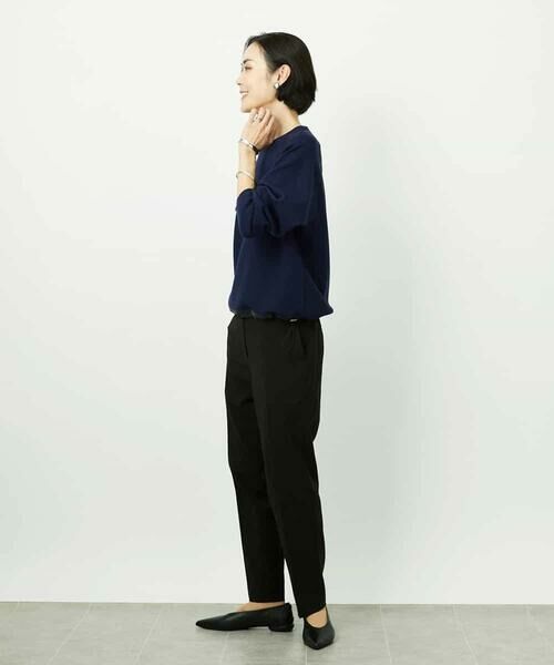 MICHEL KLEIN / ミッシェルクラン その他パンツ | [セットアップ対応]テーパードパンツ | 詳細6