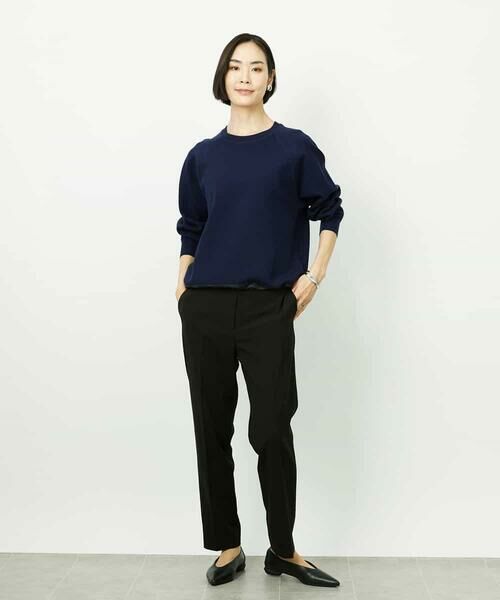 MICHEL KLEIN / ミッシェルクラン その他パンツ | [セットアップ対応]テーパードパンツ | 詳細7