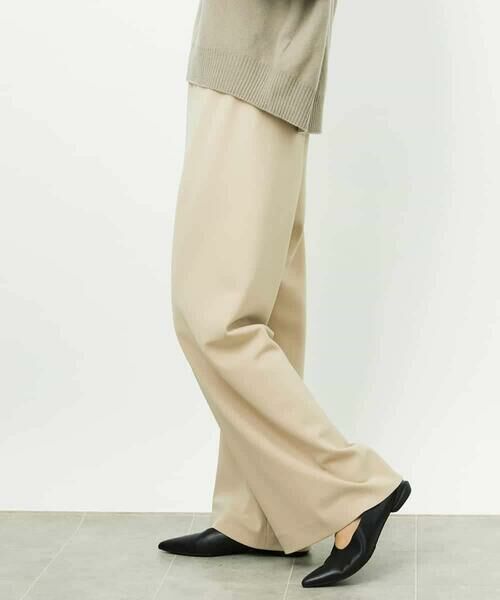 MICHEL KLEIN / ミッシェルクラン その他パンツ | [コージーボトム]シームレスワイドパンツ | 詳細1