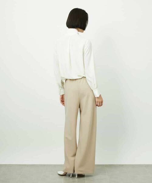 MICHEL KLEIN / ミッシェルクラン その他パンツ | [コージーボトム]シームレスワイドパンツ | 詳細15