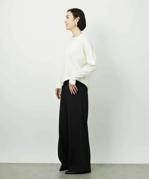 MICHEL KLEIN / ミッシェルクラン その他パンツ | [コージーボトム]シームレスワイドパンツ | 詳細20