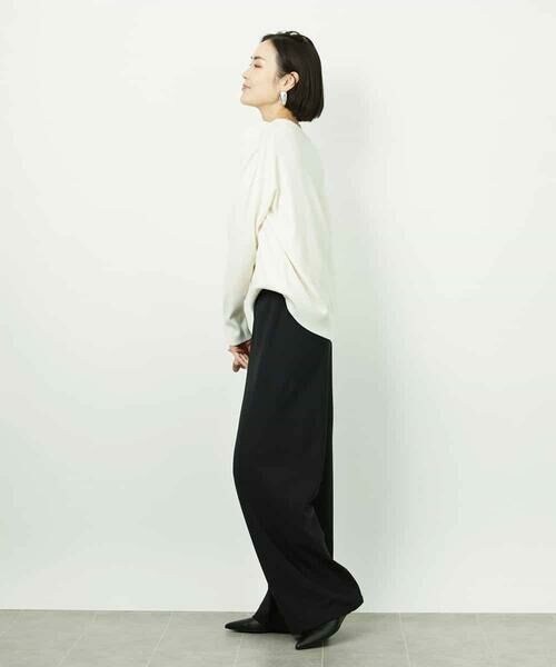 MICHEL KLEIN / ミッシェルクラン その他パンツ | [コージーボトム]シームレスワイドパンツ | 詳細22