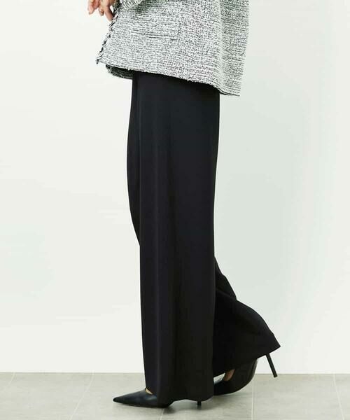 MICHEL KLEIN / ミッシェルクラン その他パンツ | [コージーボトム]シームレスワイドパンツ | 詳細24