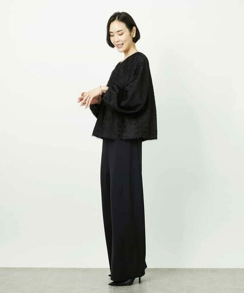 MICHEL KLEIN / ミッシェルクラン その他パンツ | [コージーボトム]シームレスワイドパンツ | 詳細28