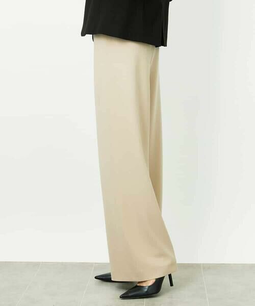 MICHEL KLEIN / ミッシェルクラン その他パンツ | [コージーボトム]シームレスワイドパンツ | 詳細6