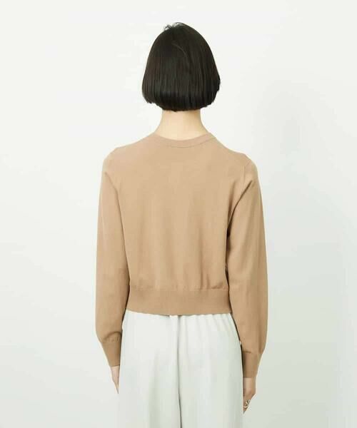 MICHEL KLEIN / ミッシェルクラン カーディガン・ボレロ | コンパクトクルーネックカーディガン | 詳細19