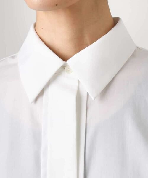 MICHEL KLEIN / ミッシェルクラン シャツ・ブラウス | オーバーサイズシャンブレーシャツ | 詳細5