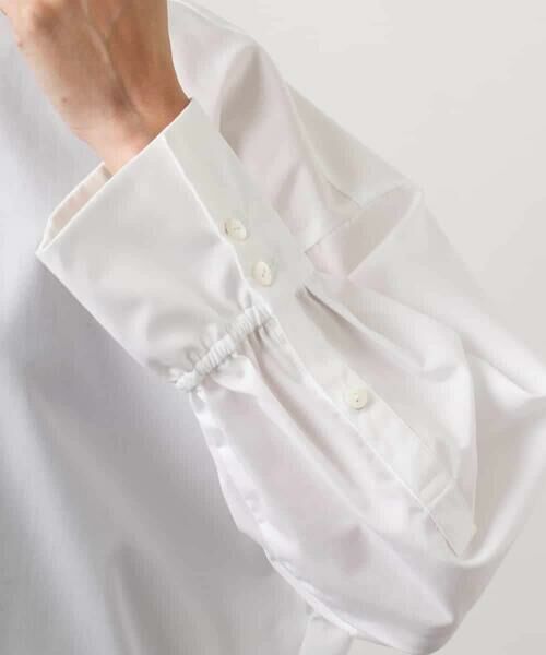 MICHEL KLEIN / ミッシェルクラン シャツ・ブラウス | オーバーサイズシャンブレーシャツ | 詳細7