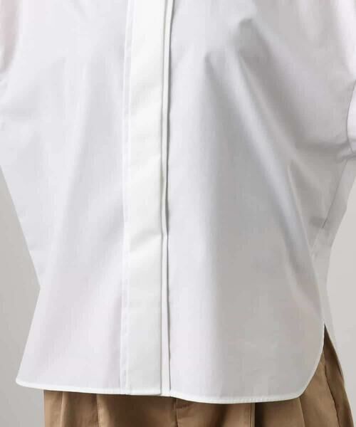 MICHEL KLEIN / ミッシェルクラン シャツ・ブラウス | オーバーサイズシャンブレーシャツ | 詳細8