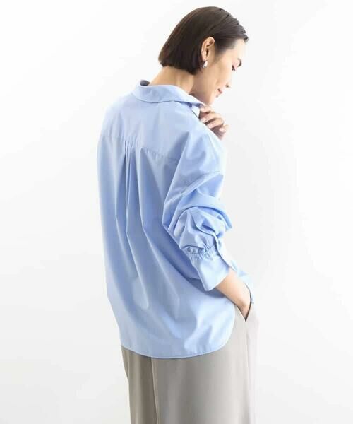 MICHEL KLEIN / ミッシェルクラン シャツ・ブラウス | オーバーサイズシャンブレーシャツ | 詳細26