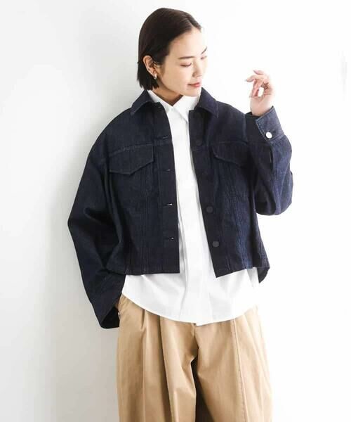 MICHEL KLEIN / ミッシェルクラン シャツ・ブラウス | オーバーサイズシャンブレーシャツ | 詳細7