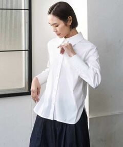 MICHEL KLEIN / ミッシェルクラン シャツ・ブラウス | ハイパワーストレッチ ブロードシャツ