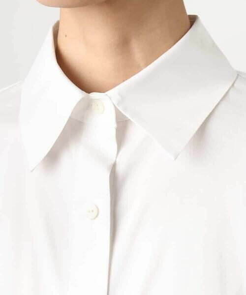 MICHEL KLEIN / ミッシェルクラン シャツ・ブラウス | ハイパワーストレッチ ブロードシャツ | 詳細10