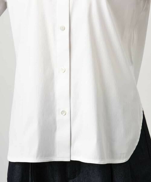 MICHEL KLEIN / ミッシェルクラン シャツ・ブラウス | ハイパワーストレッチ ブロードシャツ | 詳細12